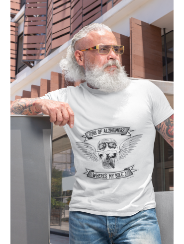 Sons Of Alzheimers T-Shirt Wheres My Bike Sons Of Alzheimers T-Shirt Wheres My Bike